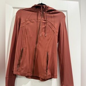 Lululemon Athletica Copper define hooded Zip-Up Jacket